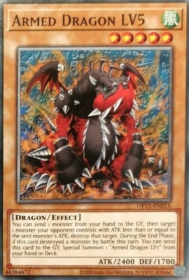 Armed Dragon LV5 [OP15-EN015] Common | Jomio and Rueliete's Cards and Comics