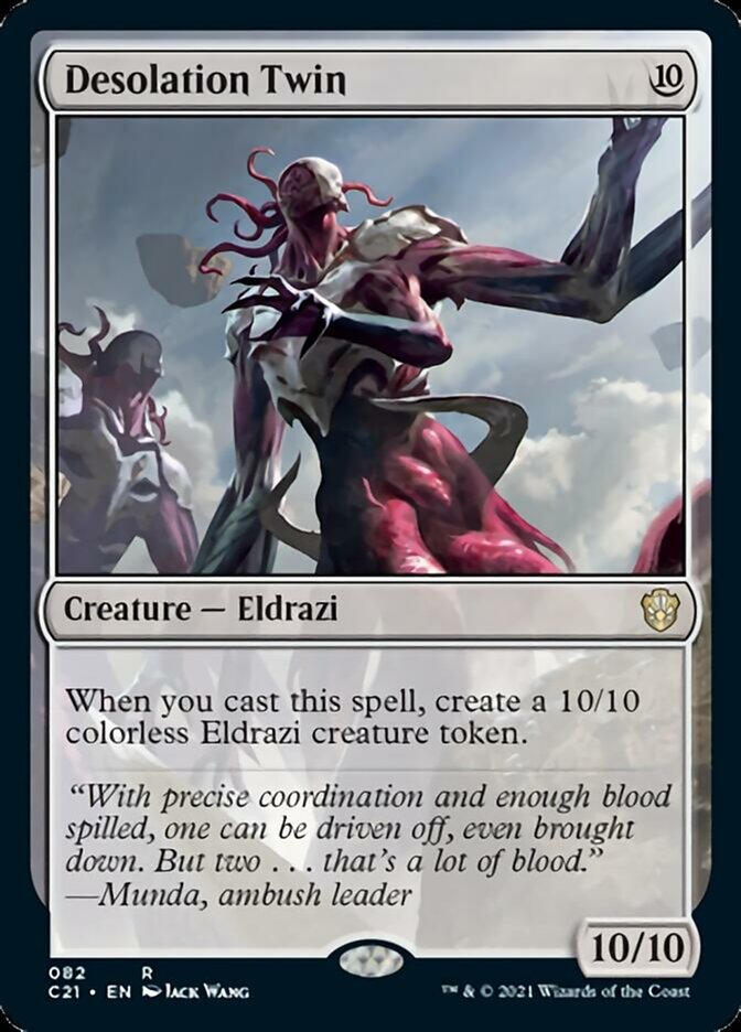 Desolation Twin [Commander 2021] | Jomio and Rueliete's Cards and Comics