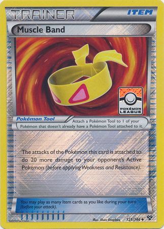 Muscle Band (121/146) (League Promo) [XY: Base Set] | Jomio and Rueliete's Cards and Comics