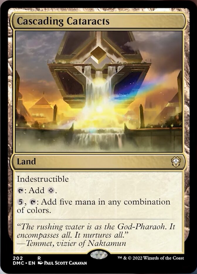 Cascading Cataracts [Dominaria United Commander] | Jomio and Rueliete's Cards and Comics