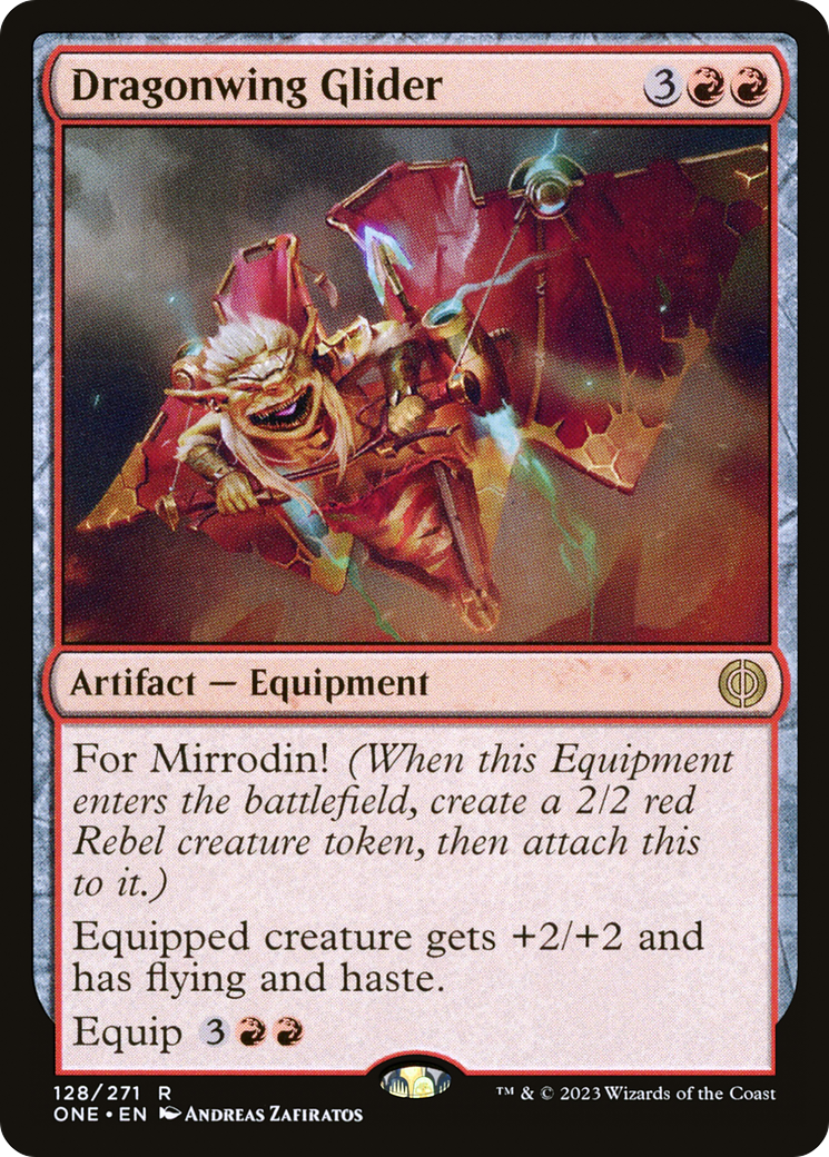 Dragonwing Glider [Phyrexia: All Will Be One] | Jomio and Rueliete's Cards and Comics
