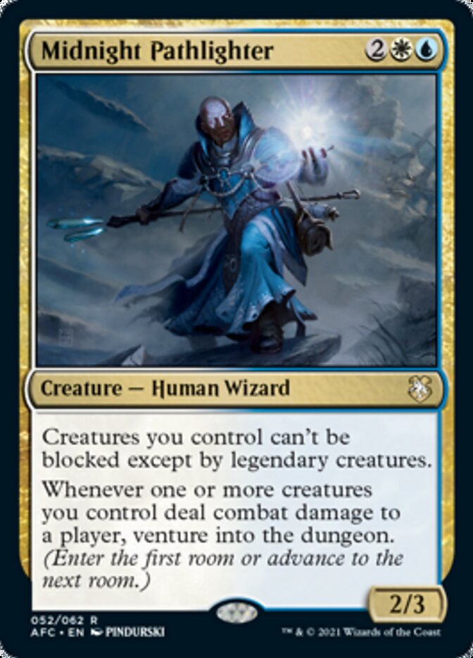 Midnight Pathlighter [Dungeons & Dragons: Adventures in the Forgotten Realms Commander] | Jomio and Rueliete's Cards and Comics