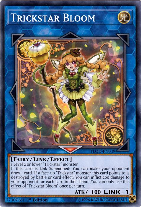 Trickstar Bloom [FLOD-EN039] Common | Jomio and Rueliete's Cards and Comics