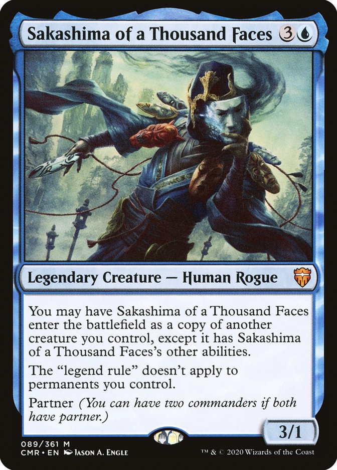 Sakashima of a Thousand Faces [Commander Legends] | Jomio and Rueliete's Cards and Comics
