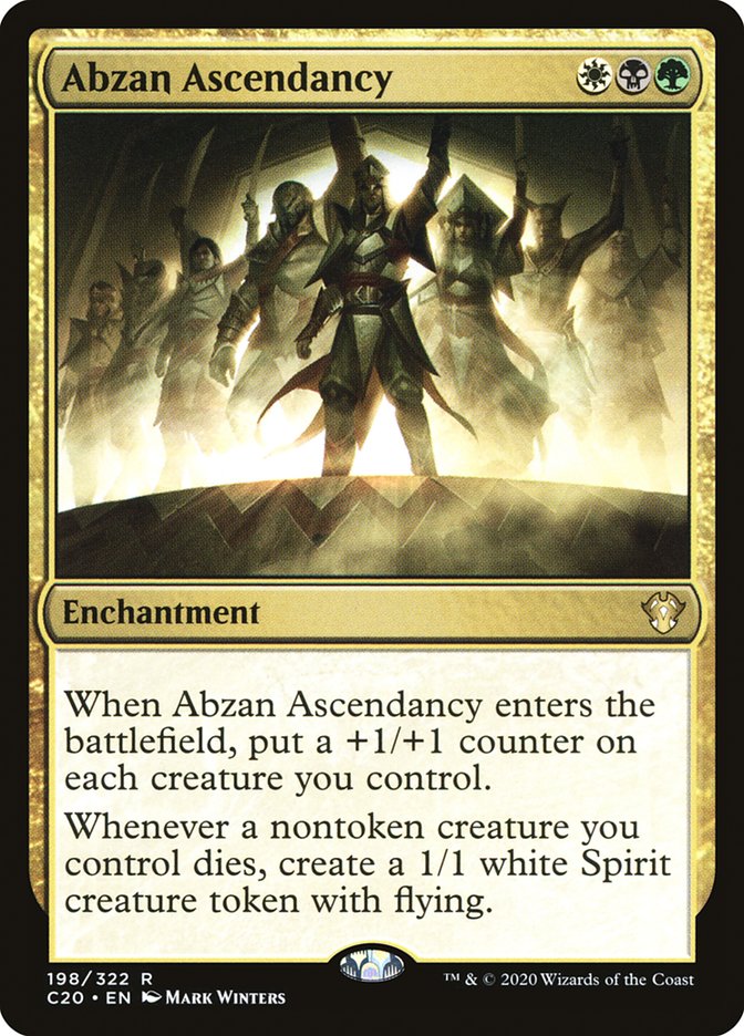 Abzan Ascendancy [Commander 2020] | Jomio and Rueliete's Cards and Comics