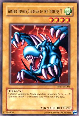 Winged Dragon, Guardian of the Fortress #1 [MRD-EN002] Common | Jomio and Rueliete's Cards and Comics