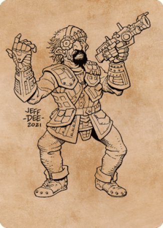 Jan Jansen, Chaos Crafter Art Card [Commander Legends: Battle for Baldur's Gate Art Series] | Jomio and Rueliete's Cards and Comics