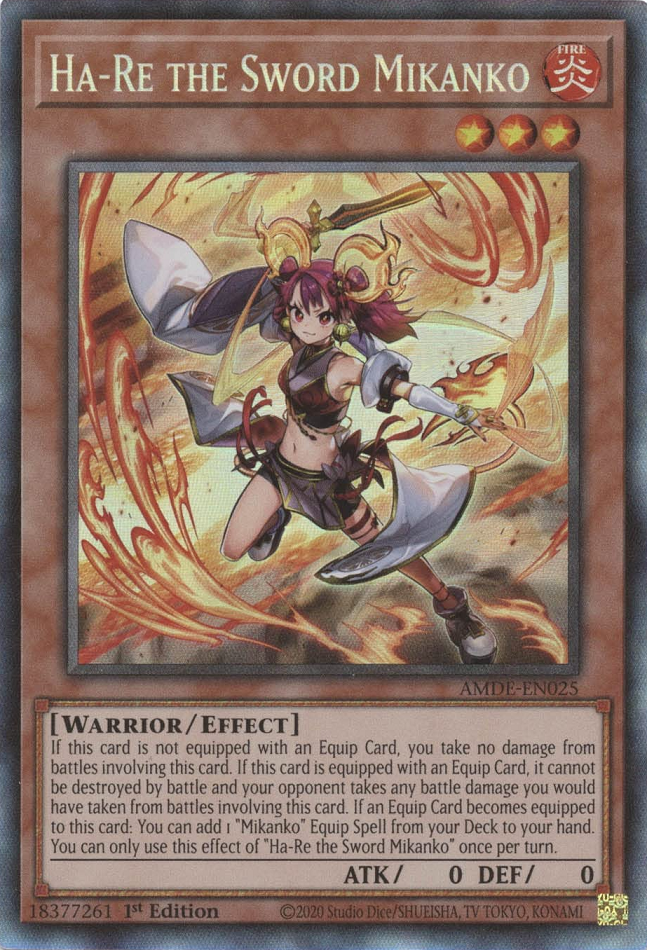 Ha-Re the Sword Mikanko [AMDE-EN025] Collector's Rare | Jomio and Rueliete's Cards and Comics
