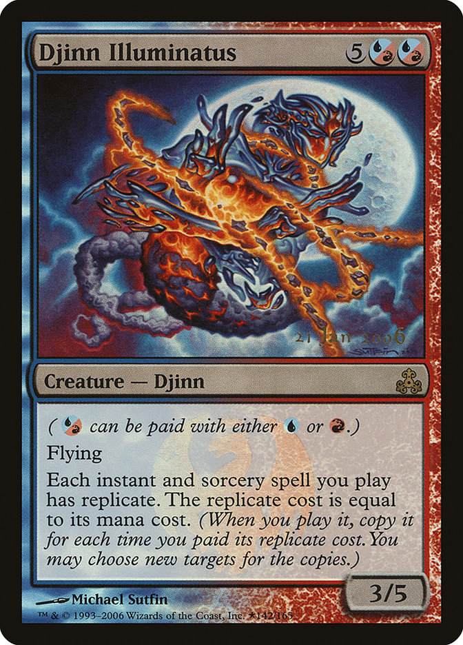 Djinn Illuminatus [Guildpact Promos] | Jomio and Rueliete's Cards and Comics