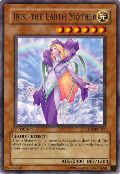Iris, the Earth Mother [CDIP-EN025] Rare | Jomio and Rueliete's Cards and Comics