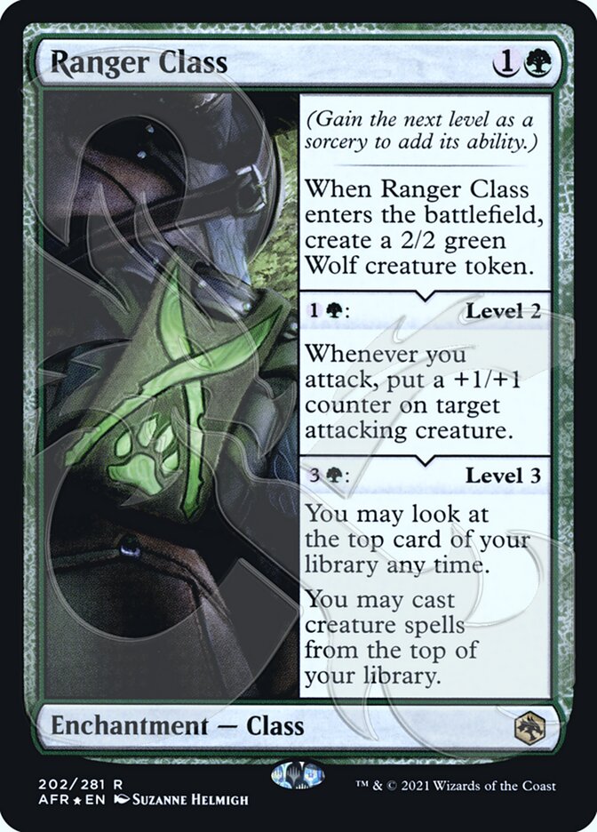 Ranger Class (Ampersand Promo) [Dungeons & Dragons: Adventures in the Forgotten Realms Promos] | Jomio and Rueliete's Cards and Comics