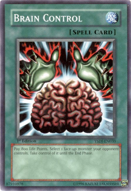 Brain Control [YSDJ-EN030] Common | Jomio and Rueliete's Cards and Comics