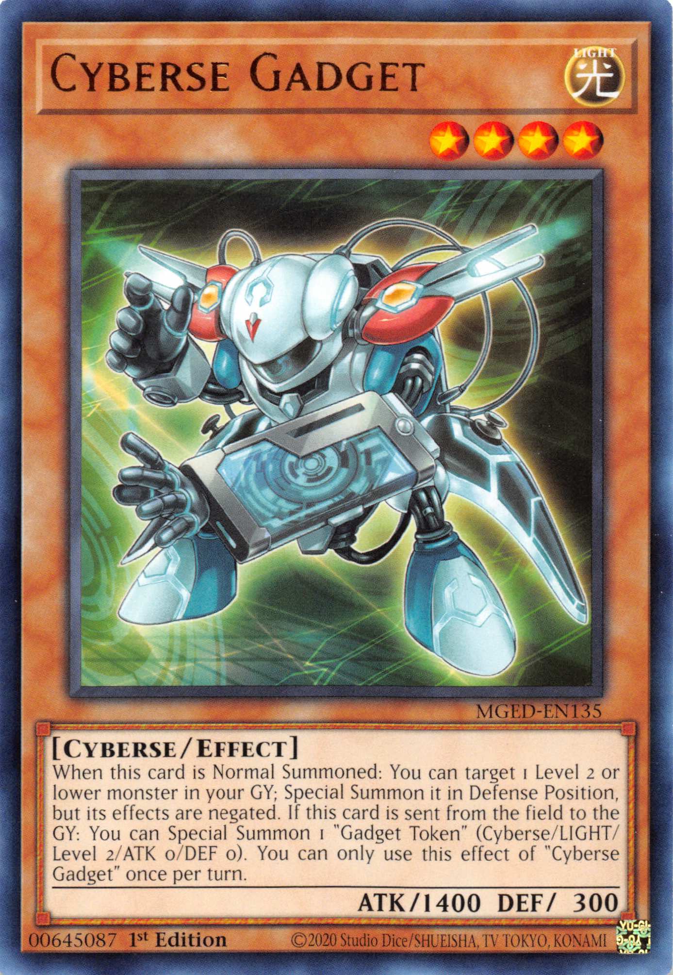 Cyberse Gadget [MGED-EN135] Rare | Jomio and Rueliete's Cards and Comics
