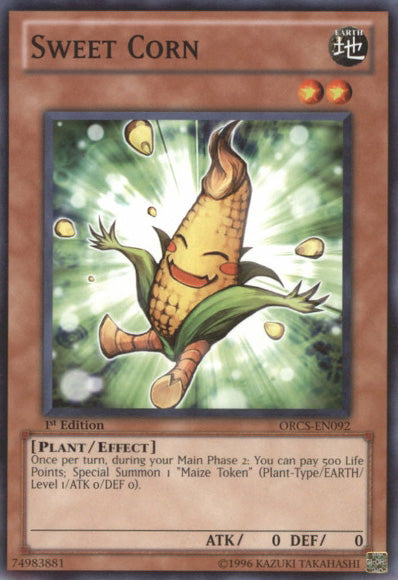 Sweet Corn [ORCS-EN092] Common | Jomio and Rueliete's Cards and Comics