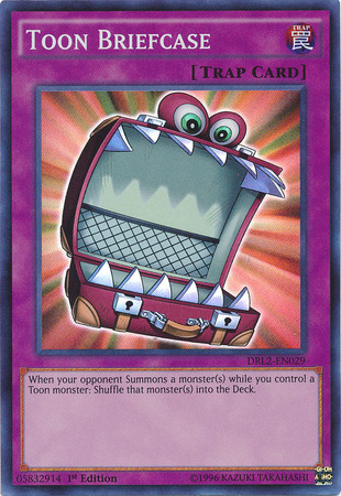 Toon Briefcase [DRL2-EN029] Super Rare | Jomio and Rueliete's Cards and Comics