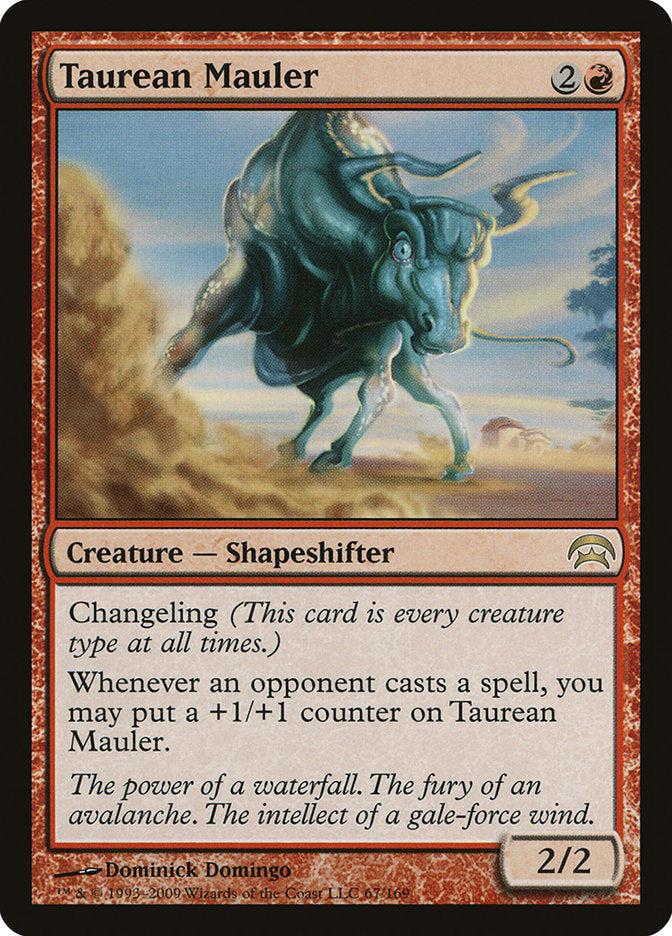 Taurean Mauler [Planechase] | Jomio and Rueliete's Cards and Comics