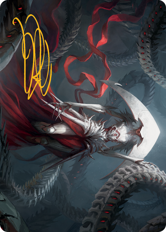 Elesh Norn Art Card (Gold-Stamped Signature) [March of the Machine Art Series] | Jomio and Rueliete's Cards and Comics