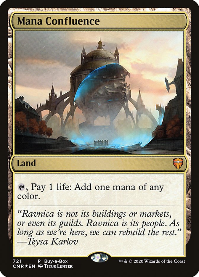 Mana Confluence (Buy-A-Box) [Commander Legends Promos] | Jomio and Rueliete's Cards and Comics