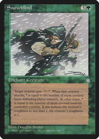 Snowblind [Ice Age] | Jomio and Rueliete's Cards and Comics
