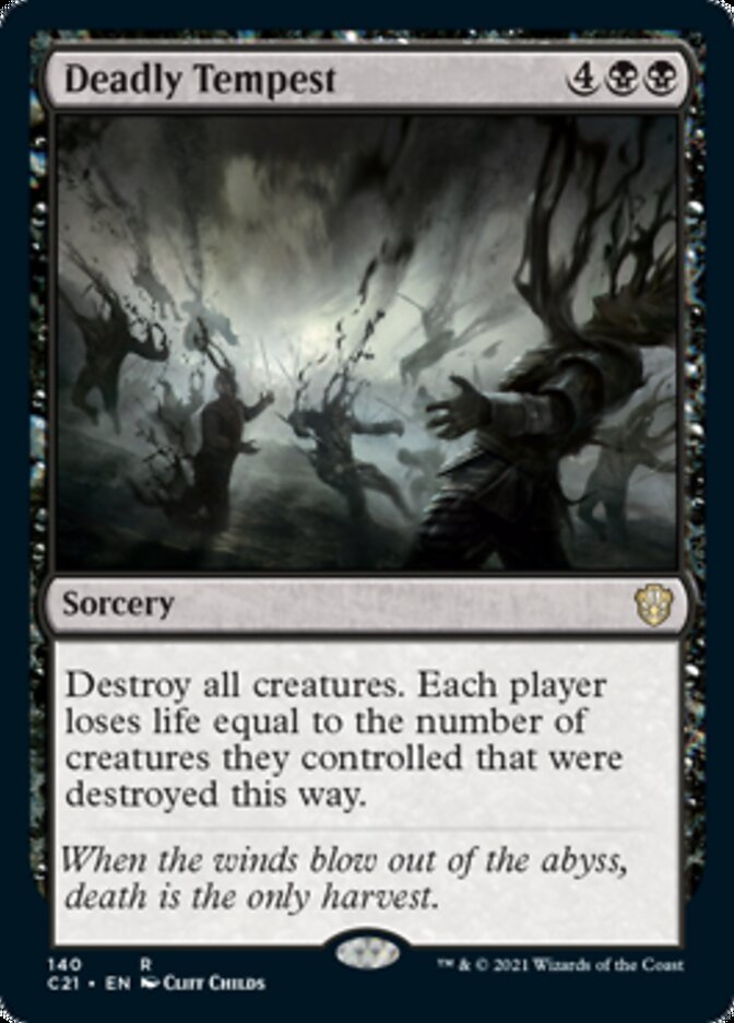 Deadly Tempest [Commander 2021] | Jomio and Rueliete's Cards and Comics