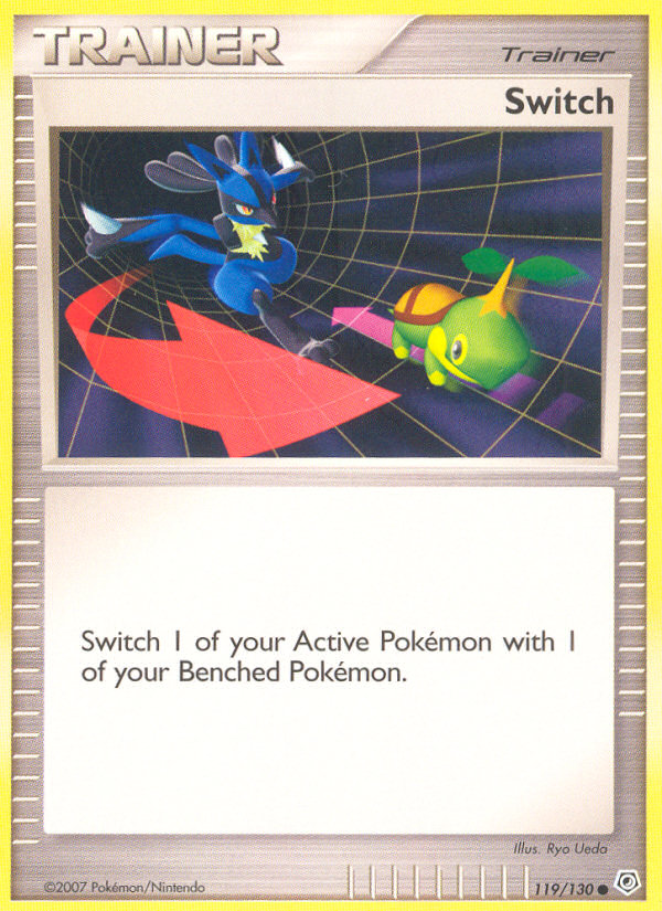 Switch (119/130) [Diamond & Pearl: Base Set] | Jomio and Rueliete's Cards and Comics