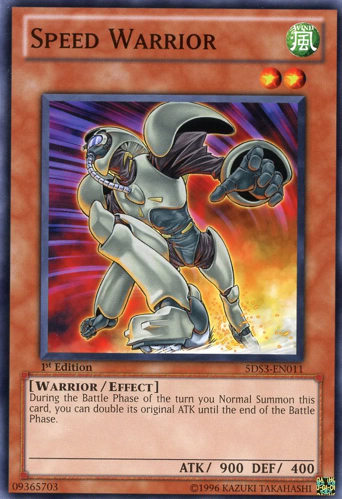 Speed Warrior [5DS3-EN011] Common | Jomio and Rueliete's Cards and Comics