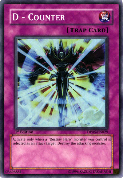 D - Counter [DP05-EN029] Super Rare | Jomio and Rueliete's Cards and Comics