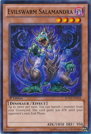 Evilswarm Salamandra [BPW2-EN058] Common | Jomio and Rueliete's Cards and Comics