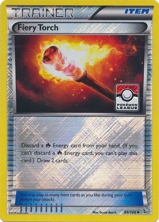 Fiery Torch (89/106) (League Promo) [XY: Flashfire] | Jomio and Rueliete's Cards and Comics