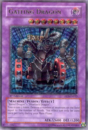 Gatling Dragon (UTR) [FET-EN035] Ultimate Rare | Jomio and Rueliete's Cards and Comics
