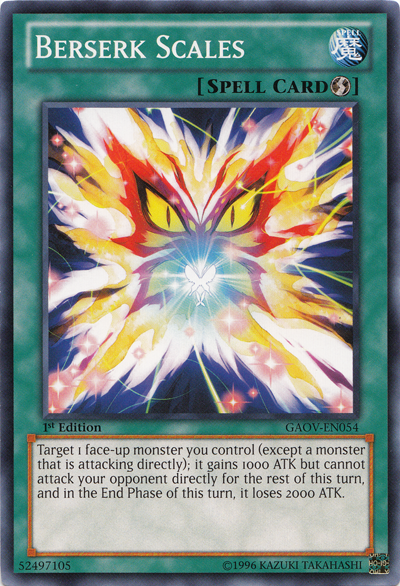 Berserk Scales [GAOV-EN054] Common | Jomio and Rueliete's Cards and Comics