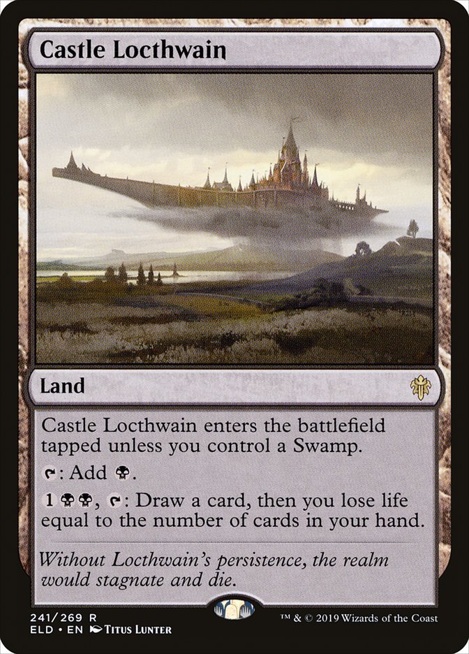 Castle Locthwain [Throne of Eldraine] | Jomio and Rueliete's Cards and Comics