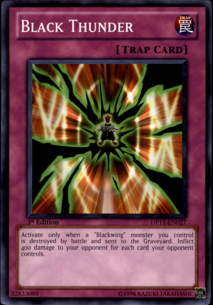 Black Thunder [DP11-EN027] Common | Jomio and Rueliete's Cards and Comics