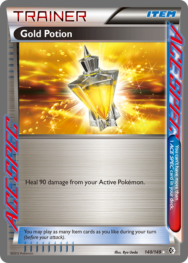 Gold Potion (140/149) [Black & White: Boundaries Crossed] | Jomio and Rueliete's Cards and Comics