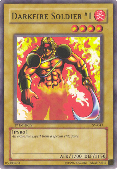 Darkfire Soldier #1 [PSV-043] Common | Jomio and Rueliete's Cards and Comics