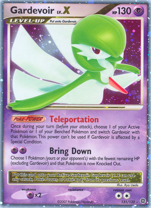 Gardevoir LV.X (131/132) [Diamond & Pearl: Secret Wonders] | Jomio and Rueliete's Cards and Comics