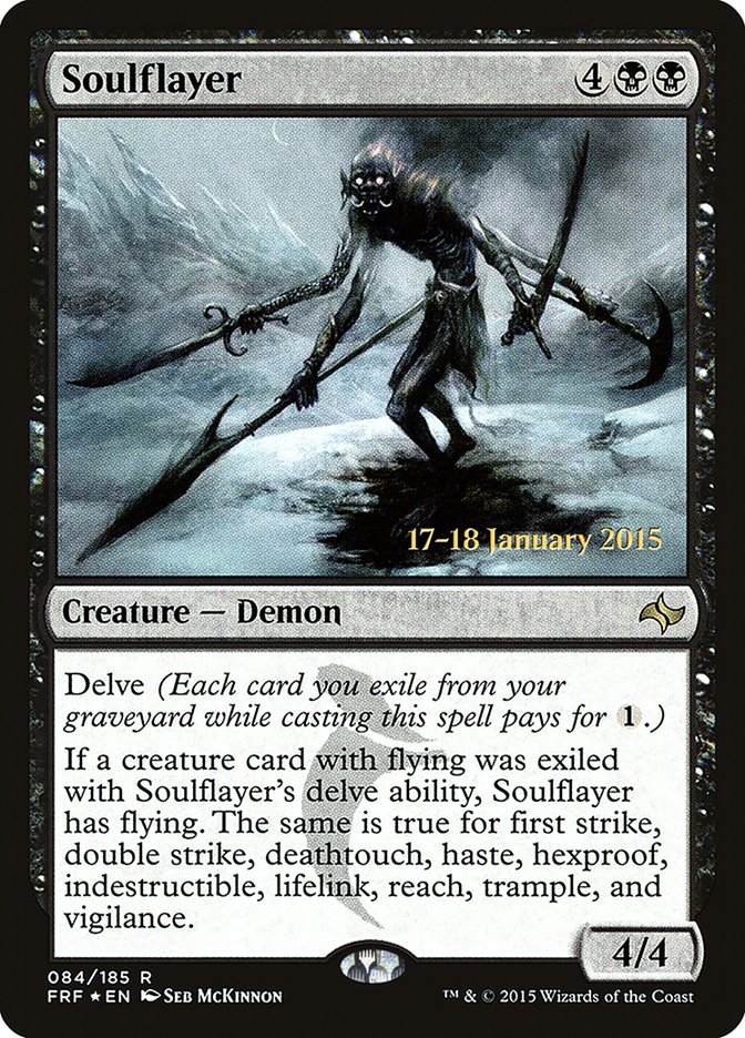 Soulflayer [Fate Reforged Prerelease Promos] | Jomio and Rueliete's Cards and Comics