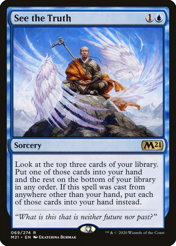 See the Truth [Core Set 2021] | Jomio and Rueliete's Cards and Comics