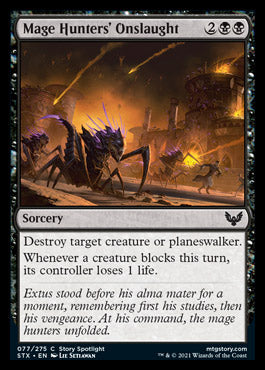 Mage Hunters' Onslaught [Strixhaven: School of Mages] | Jomio and Rueliete's Cards and Comics