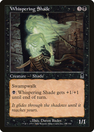 Whispering Shade [Odyssey] | Jomio and Rueliete's Cards and Comics