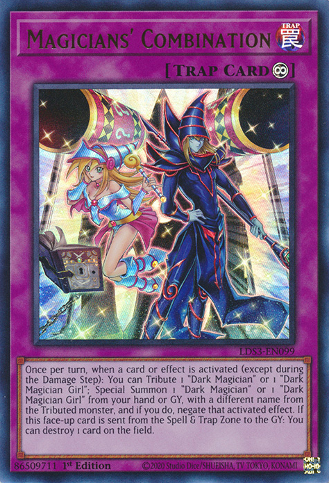 Magicians' Combination [LDS3-EN099] Ultra Rare | Jomio and Rueliete's Cards and Comics