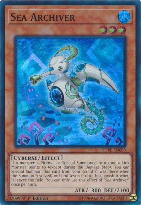 Sea Archiver [SDPL-EN003] Super Rare | Jomio and Rueliete's Cards and Comics