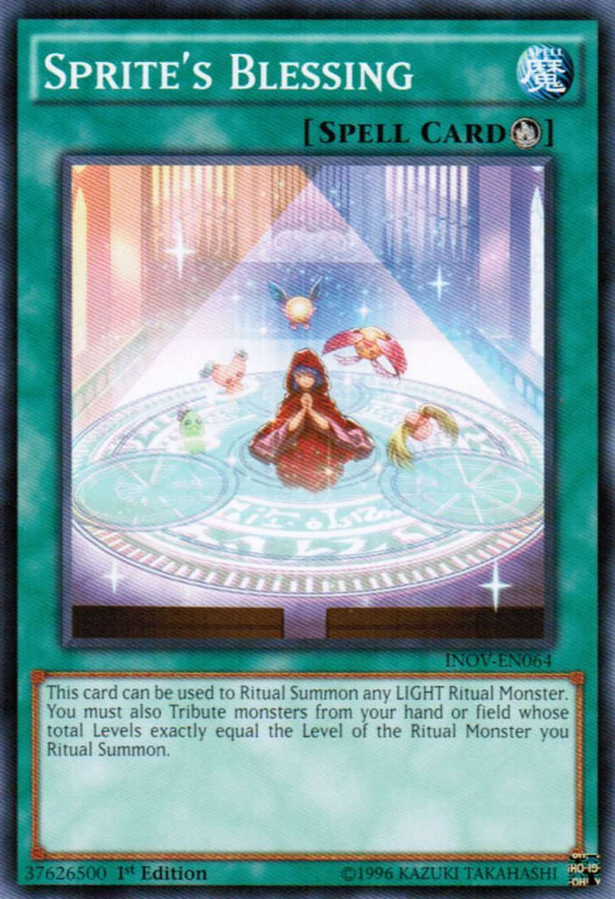 Sprite's Blessing [INOV-EN064] Common | Jomio and Rueliete's Cards and Comics