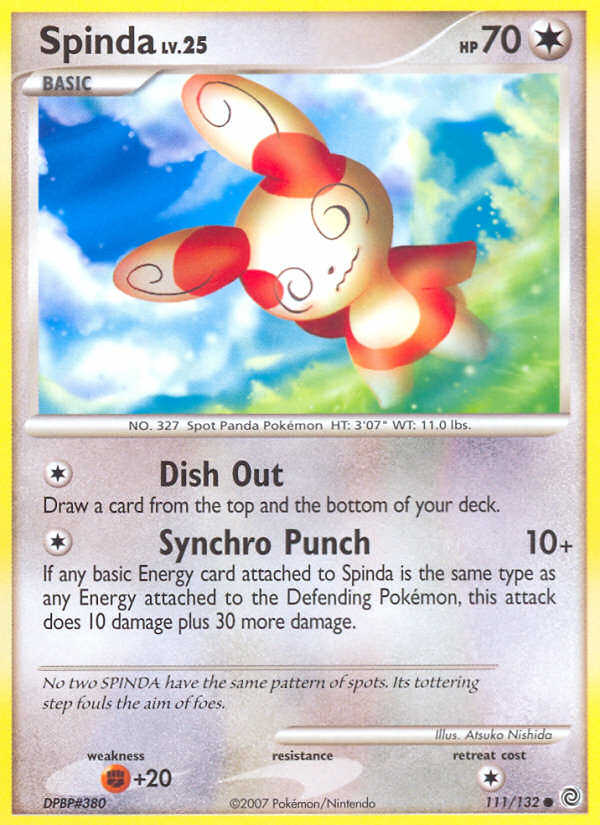 Spinda (111/132) [Diamond & Pearl: Secret Wonders] | Jomio and Rueliete's Cards and Comics