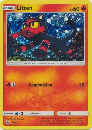 Litten (SM02) (General Mills Promo) [Sun & Moon: Black Star Promos] | Jomio and Rueliete's Cards and Comics