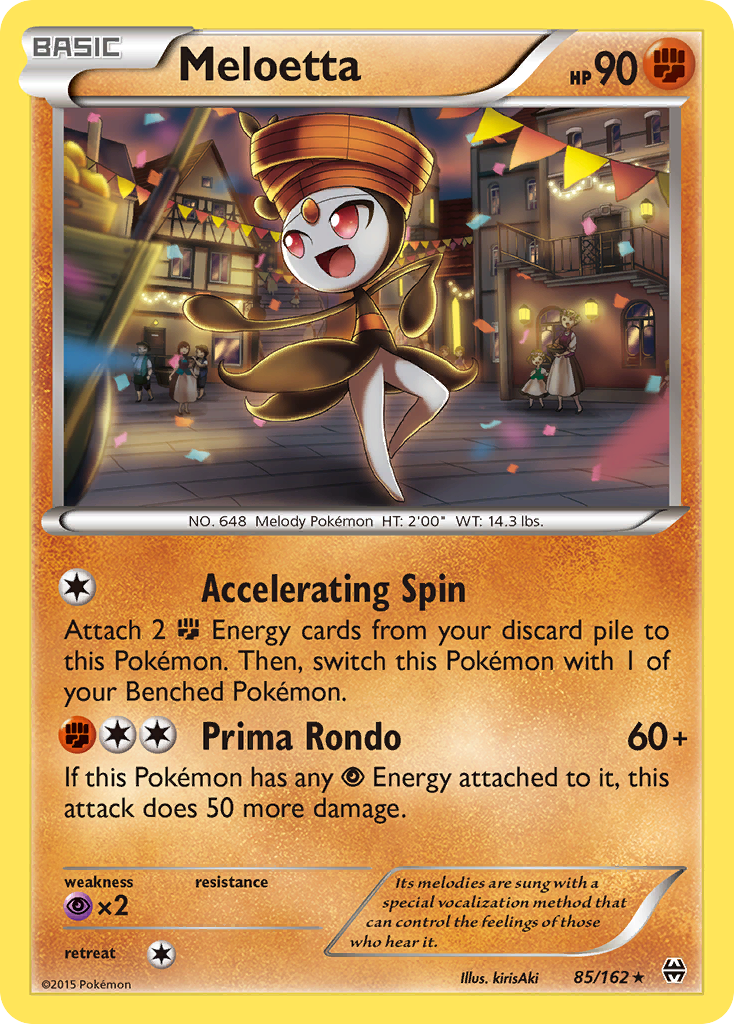 Meloetta (85/162) [XY: BREAKthrough] | Jomio and Rueliete's Cards and Comics