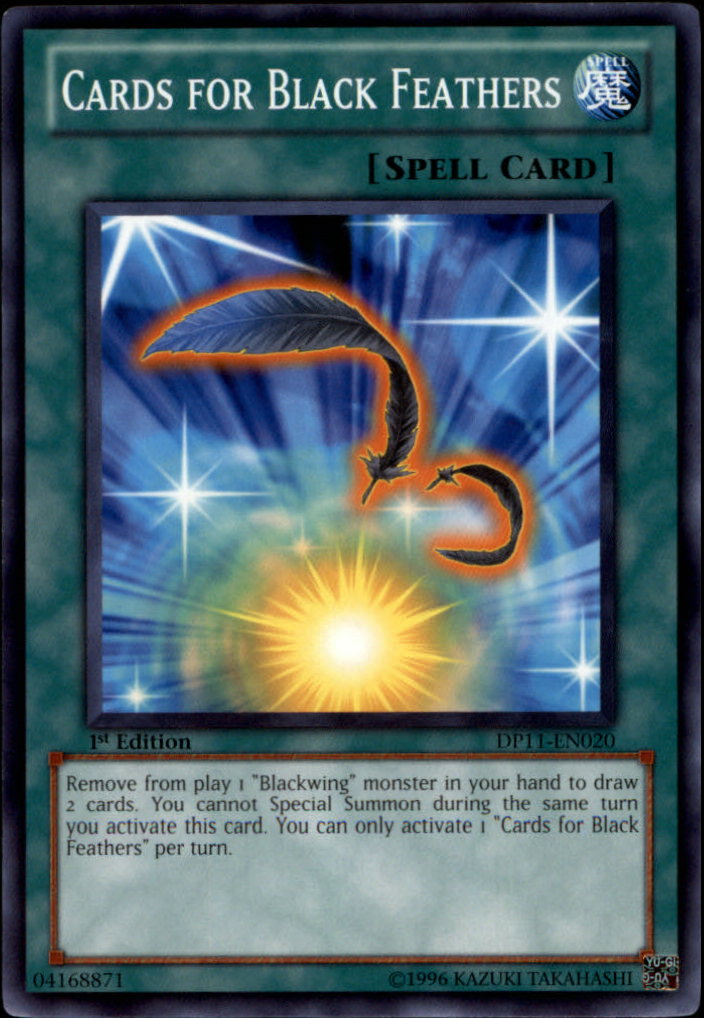 Cards for Black Feathers [DP11-EN020] Common | Jomio and Rueliete's Cards and Comics