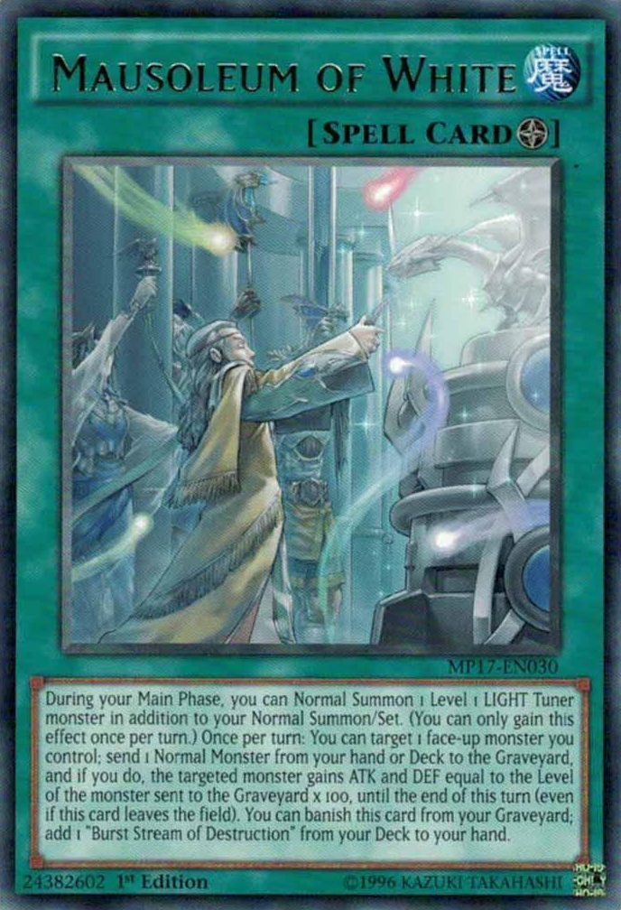 Mausoleum of White [MP17-EN030] Rare | Jomio and Rueliete's Cards and Comics