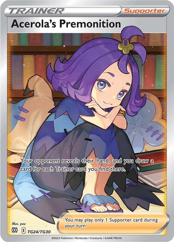 Acerola's Premonition (TG24/TG30) [Sword & Shield: Brilliant Stars] | Jomio and Rueliete's Cards and Comics