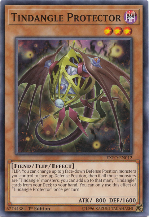 Tindangle Protector [EXFO-EN012] Common | Jomio and Rueliete's Cards and Comics